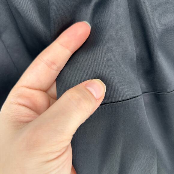 JAX Black Satin Cocktail Dress LBD Womens 2 Holiday Party Event NYE Evening Chic - Picture 9 of 9